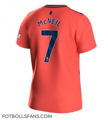 Everton Dwight McNeil #7 Replika Bortatröja 2023-24 Kortärmad
